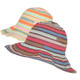 kilofly 2pc Soft Brim Outdoor Summer Beach Sun Hat Woven Straw Braid Bucket Cap
