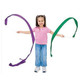 kilofly 6 Sets Kids Gymnastic Ribbon Wands + Athletic Dance Rainbow Scarves