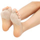 kilofly 4 Pairs Women's No Show Five Toe Heelless Forefoot Half Boat Socks Set