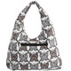 kilofly Bohemian Hippie Gypsy Soft Cotton Cloth Zipper Shoulder Bag Handbag Tote