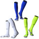 kilofly 3 Pairs Athletic Compression Football Soccer Over the Crew Socks