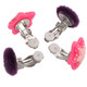kilofly 6 Pairs Girls Princess Party Favor Jewelry Clip On Earrings Value Pack
