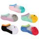 kilofly 5 Pairs Baby Kid Soft Mesh Sheer Ultra Thin Summer No Show Ankle Socks