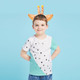 kilofly 4 Sets Kids Animal Ear Headband Bowtie Tail Cartoon Costume Party Favors