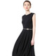 kilofly 2pc Women Elegant Silver Metal Thin Stretch Clasp Skinny Belt Waist Band