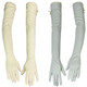 kilofly Women's Long Anti-UV Breathable Arm Sun Block Driving Gloves, 2 Pairs