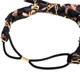 kilofly 6pc Women Girls Braided Bunny Ears Elastic Hair Bow Tie Headband Set