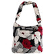 kilofly Bohemian Hippie Cotton Cloth Multi Pockets Shoulder Bag Handbag Tote