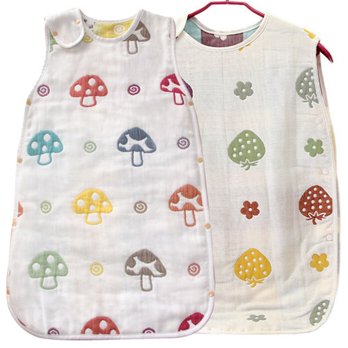 KF Baby Set of 2 Muslin Sleep Bag Wearable Blanket, [Infants to Toddlers]