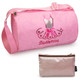 kilofly Ballerina Ballet Tutu Dance Bag + Handy Pouch