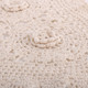 kilofly 4pc Heart Crochet Cotton Lace Table Placemat Handmade Doilies Value Pack