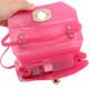 kilofly Girl's Jelly Candy Satchel Shoulder Bag Handbags + Silicone Coin Purse