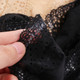 kilofly 4 Pairs Women's Elegant Ultra Thin Non Skid Faux Pearl Lace Liner Socks