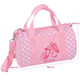 kilofly Girls Ballerina Ballet Tutu Duffel Crossbody Dance Bag + Zippered Pouch