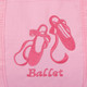 kilofly Girls Ballerina Ballet Tutu Duffel Crossbody Dance Bag + Zippered Pouch
