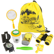 kilofly Kids Nature Explorer Kit Fun Backyard Bug Catching Adventure,8 in 1