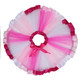 kilofly 3 Sets Girls Ballet Rainbow Tutu Princess Tulle Skirts with Hair Bows