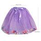 kilofly 4 pcs Girls Ballet Tutu Princess Party Puffy Ball Tulle Skirts Dress