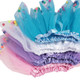kilofly 4 pcs Girls Ballet Tutu Princess Party Puffy Ball Tulle Skirts Dress