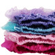 Kilofly 4 pcs Girls Ballet Tutu Pleated Princess Party Fluffy Tulle Skirt Dress