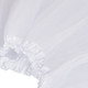 kilofly 6pc white Girls Ballet Tutu Kids Birthday Princess Party Favor Dress Skirt Set