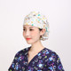 kilofly 4pc Women's Adjustable Scrub Cap Sweatband Bouffant Hats Value Set