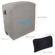 kilofly Inflatable Foot Rest Cushion Adjustable Airplane Travel Pillow + Pump Bag