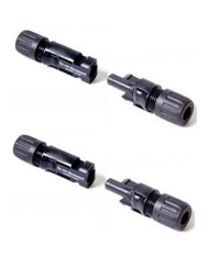 MC4 4mm cable connector pair