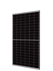 JA Solar 335W LW Mono Percium Half-Cell Black Frame MC4