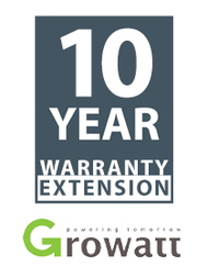 Growatt Warranty Ext.of 10 years (Total 20y) for 0.75 to 2.99kW