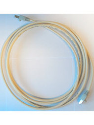 Cat 5e Terminated RJ45 Ivory Shielded - 25m