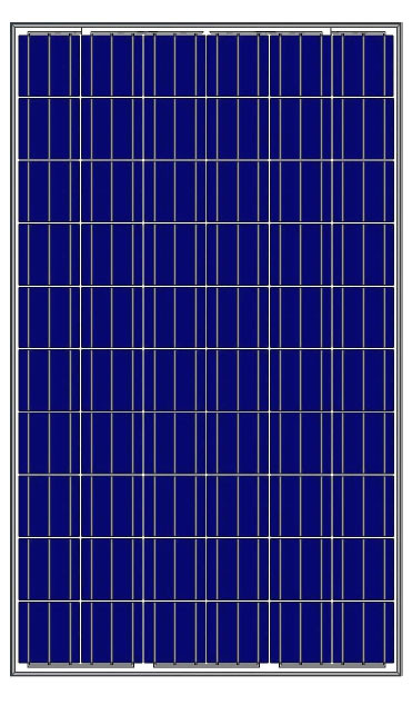 Amerisolar AS-6P30-250W 250 Watt Solar Panel Module Image