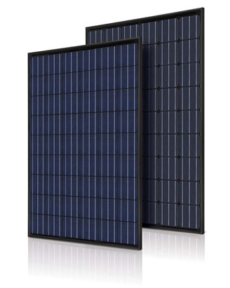 Hyundai His S250mg Bk 250 Watt Solar Panel Module