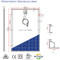 Nb Solar TPB125×125-96-P 240W 240 Watt Solar Panel Module Dimensions
