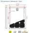 Nb Solar TDB125×125/3-36-P 25W 25 Watt Solar Panel Module Dimensions