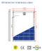 Nb Solar TPB156×156/4-36-P 35W 35 Watt Solar Panel Module Dimensions