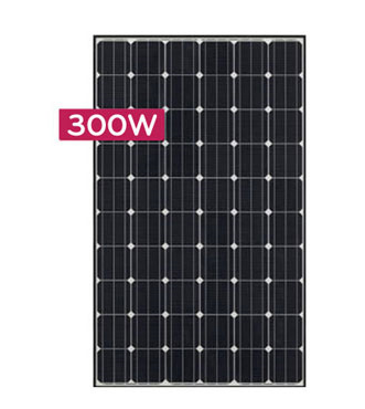 LG Mono X Neon LG300N1C-A3 300 Watt Solar Panel Module