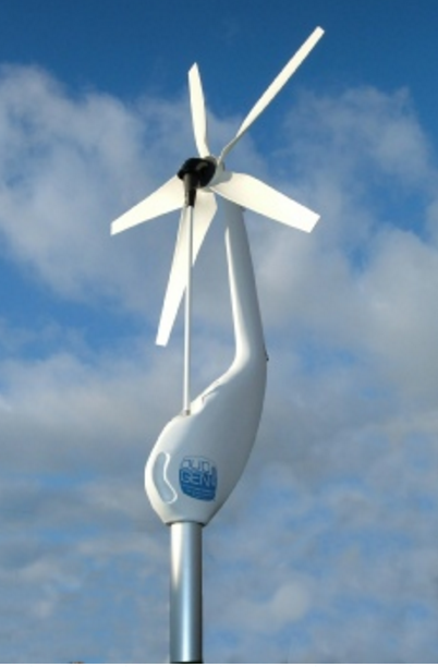 Eclectic Energy DuoGen-3 Extra Long Tower Wind Turbine