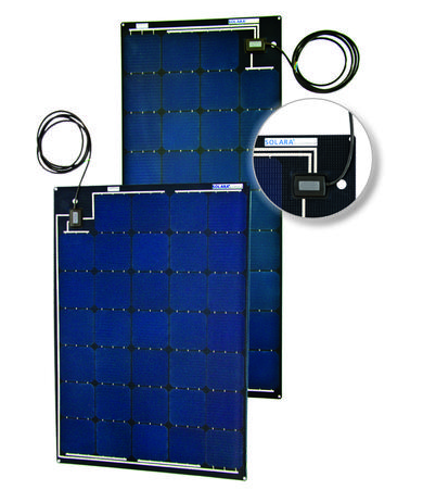 Solara Power Series 110 Watt Marine DC Solar Panel