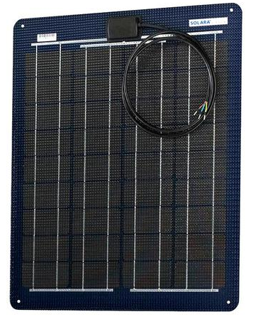 Solara M-Series 34 Watt Marine DC Solar Panel