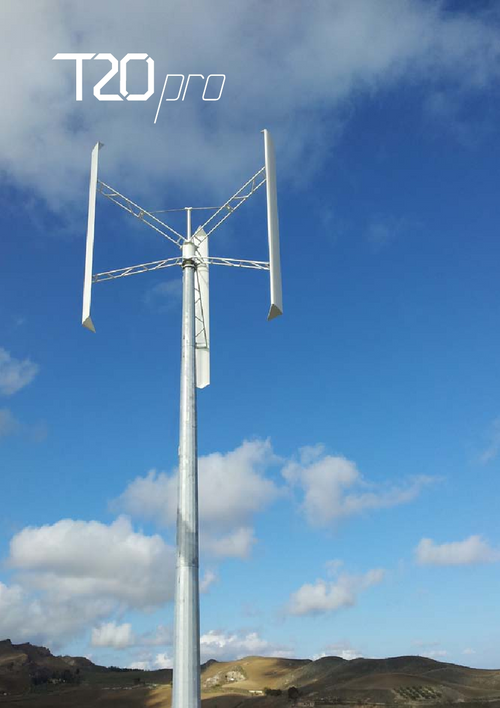 Ropatec T20pro 20kW Wind Turbine