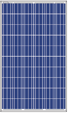 Boviet BVM6610P-250 250 Watt Solar Panel Module