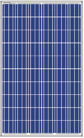 Boviet BVM6610P-255 255 Watt Solar Panel Module