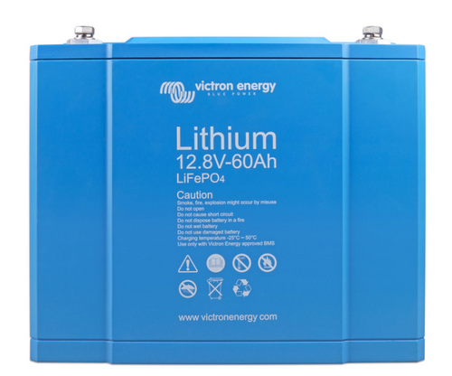 Victron Lithium-Iron-Phosphate 12.8V-60AH BMS Battery