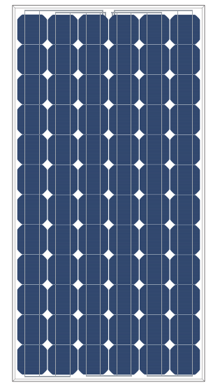 E.T Solar ET-M572200 200 Watt Solar Panel Module