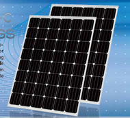 EGING PV EG-225M48-C Black 225 Watt Solar Panel Module