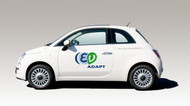 ECar Fiat 500EV Electric Vehicle Image
