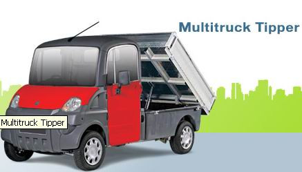 Nice Multitruck Tipper Electric Vehicle Image