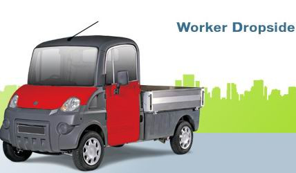 Nice Worker Dropside Electric Vehicle Image