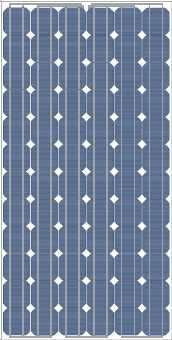 E.T Solar ET-M572 185 Watt Solar Panel Module image